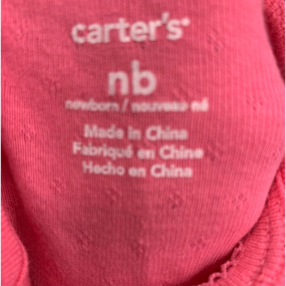 CARTERS PINK ONEISE - Picture 2 of 3